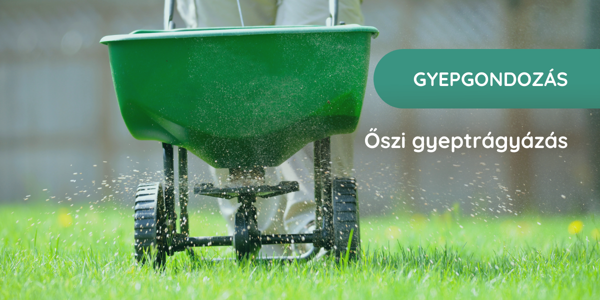 Hamarosan itt az őszi gyeptrágyázás ideje