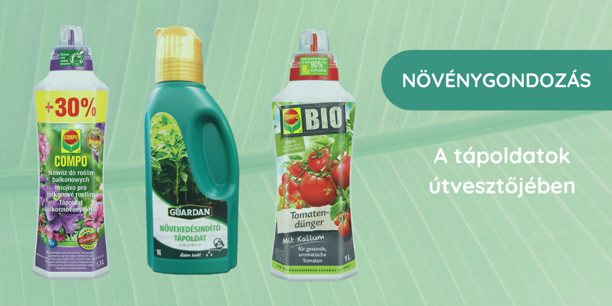 Növényi tápoldat választó - találd meg a megfelelőt!