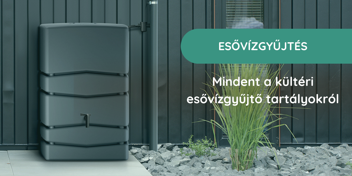 Esővízgyűjtés szabályai, esővíztároló