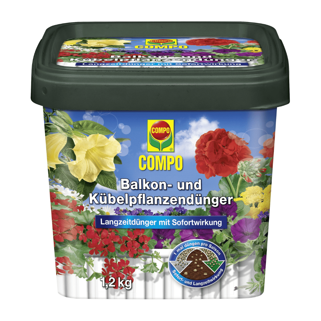 COMPO Ápolás_és_gondozás 1,2 kg COMPO Kétfázisú Balkontrágya
