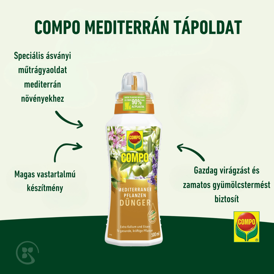 Compo Ápolás_és_gondozás 500 ml Compo Tápoldat Mediterrán 0,5L