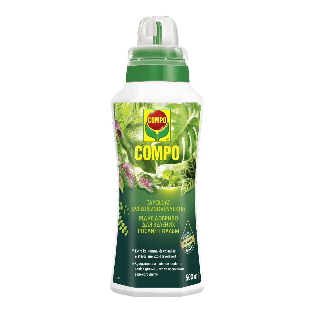 Compo Ápolás_és_gondozás 500 ml Compo Tápoldat Zöldnövény 0,5L/1L