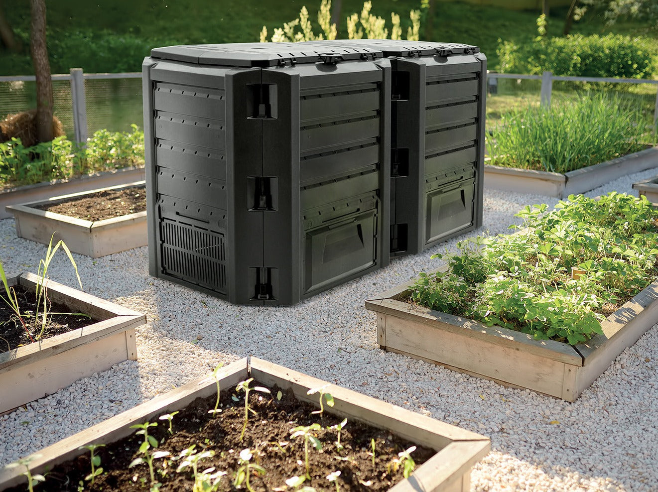 Prosperplast Kerti_kiegészítők Komposztáló Láda Modul 800L