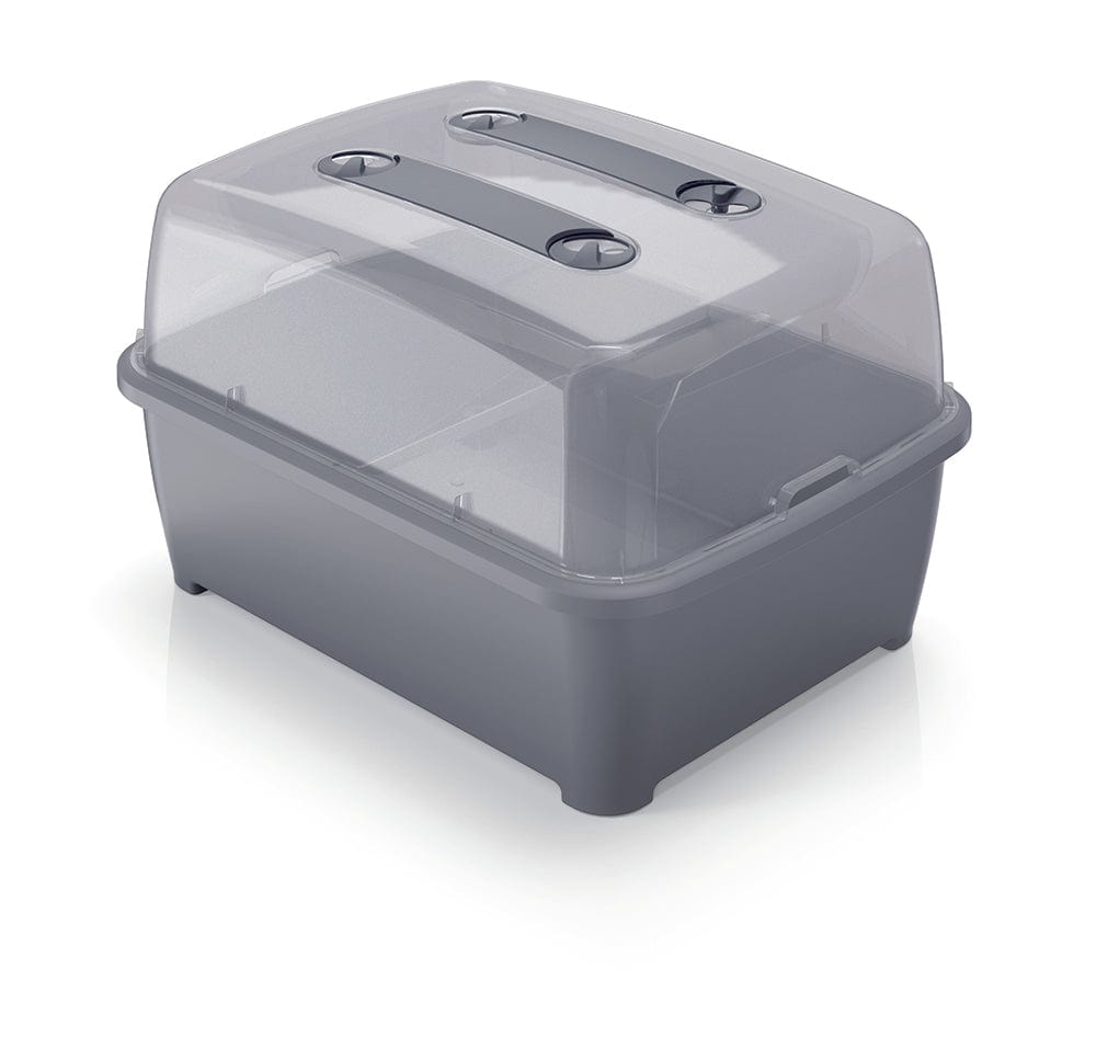 Prosperplast Növénytartók szürke Copy of PP Magas palántázó szélesebb