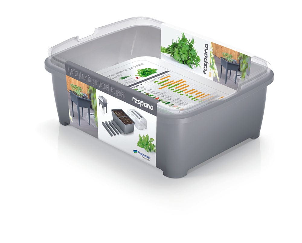 Prosperplast Növénytartók szürke Copy of PP Magas palántázó szélesebb