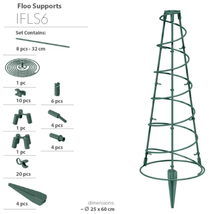 Prosperplast Piramis Futtatóoszlop Magaságyásba
