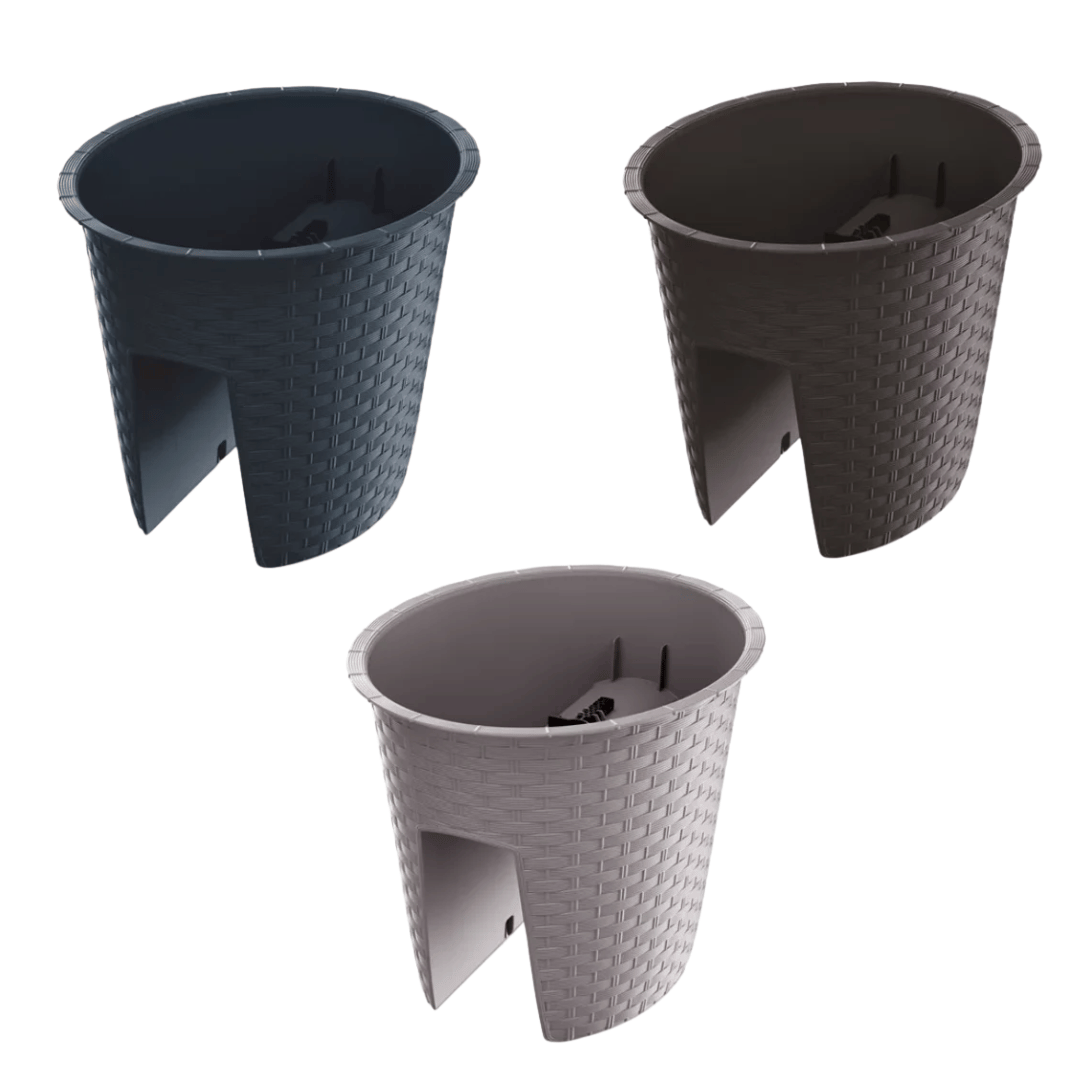 Prosperplast Ratolla Kerek Balkonláda Korlátra