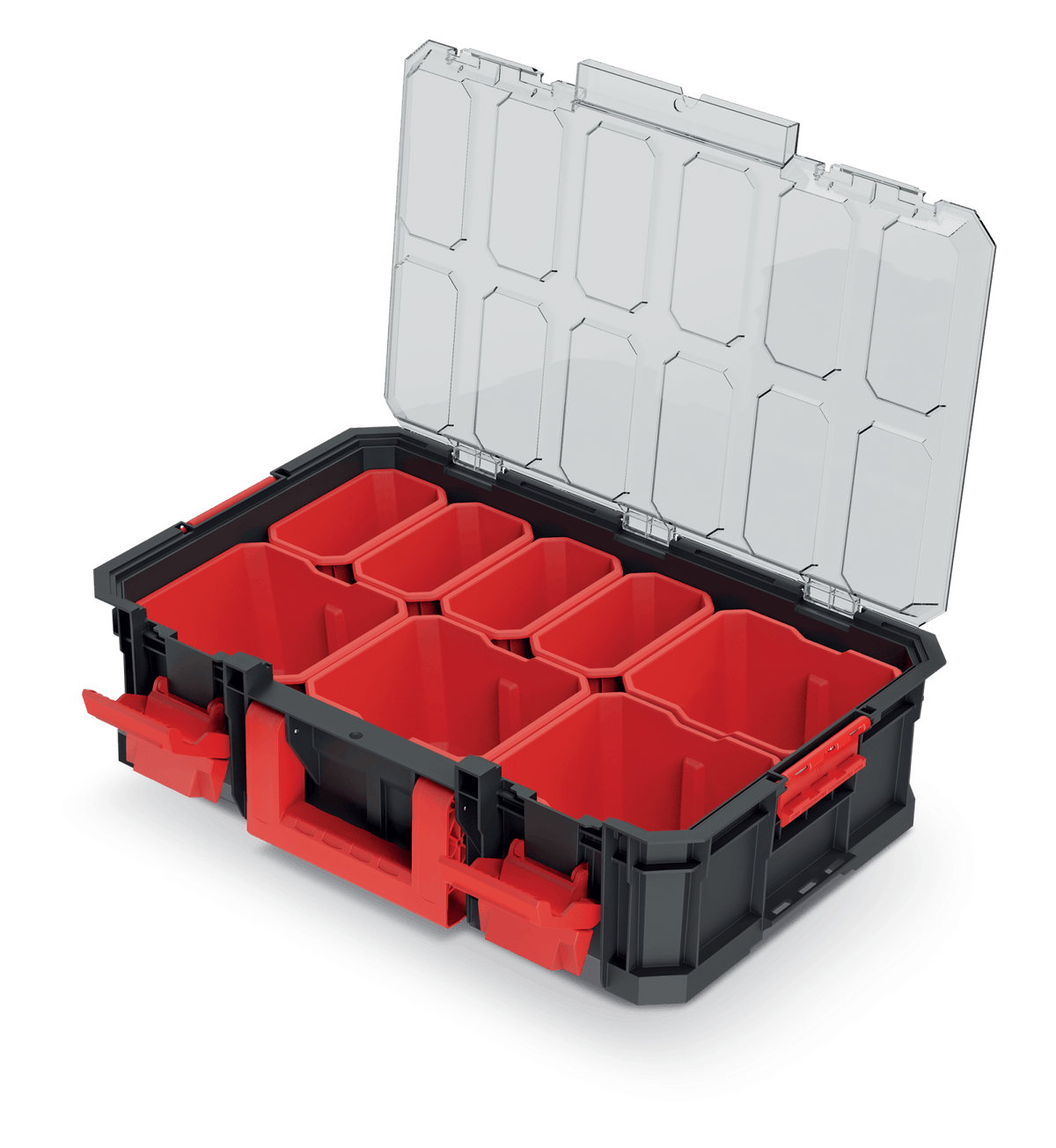 Prosperplast Tároló_eszközök Kistenberg Modular Solution 15 rendszerező 8 kivehető dobozzal