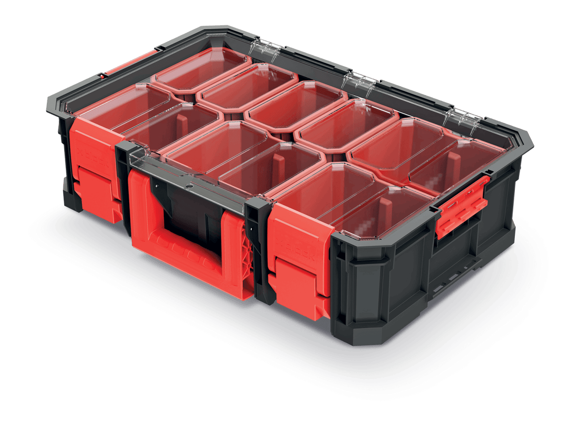 Prosperplast Tároló_eszközök Kistenberg Modular Solution 15 rendszerező 8 kivehető dobozzal