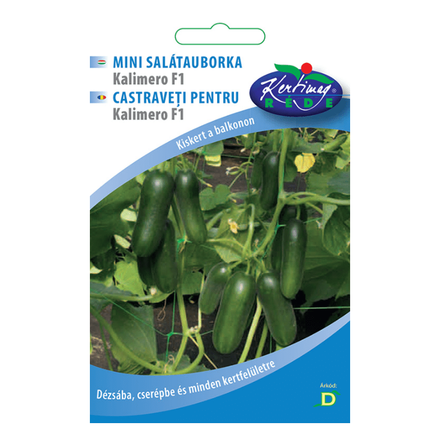Rédei Ápolás_és_gondozás 10 szem Mini Salátauborka - Kalimero F1 vetőmag