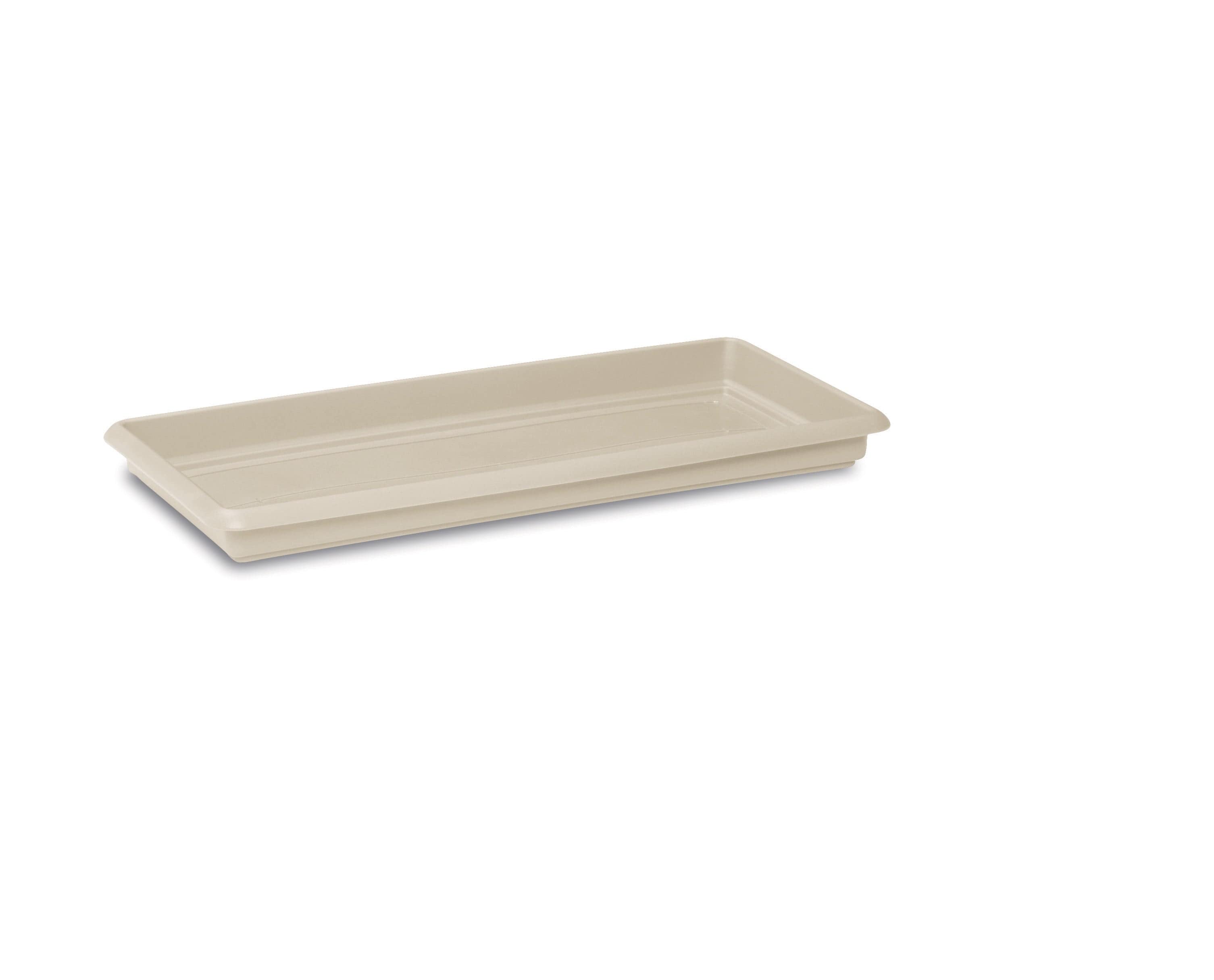 Stefanplast Növénytartók bézs / 100 cm Mediterrán Virágláda Alátét