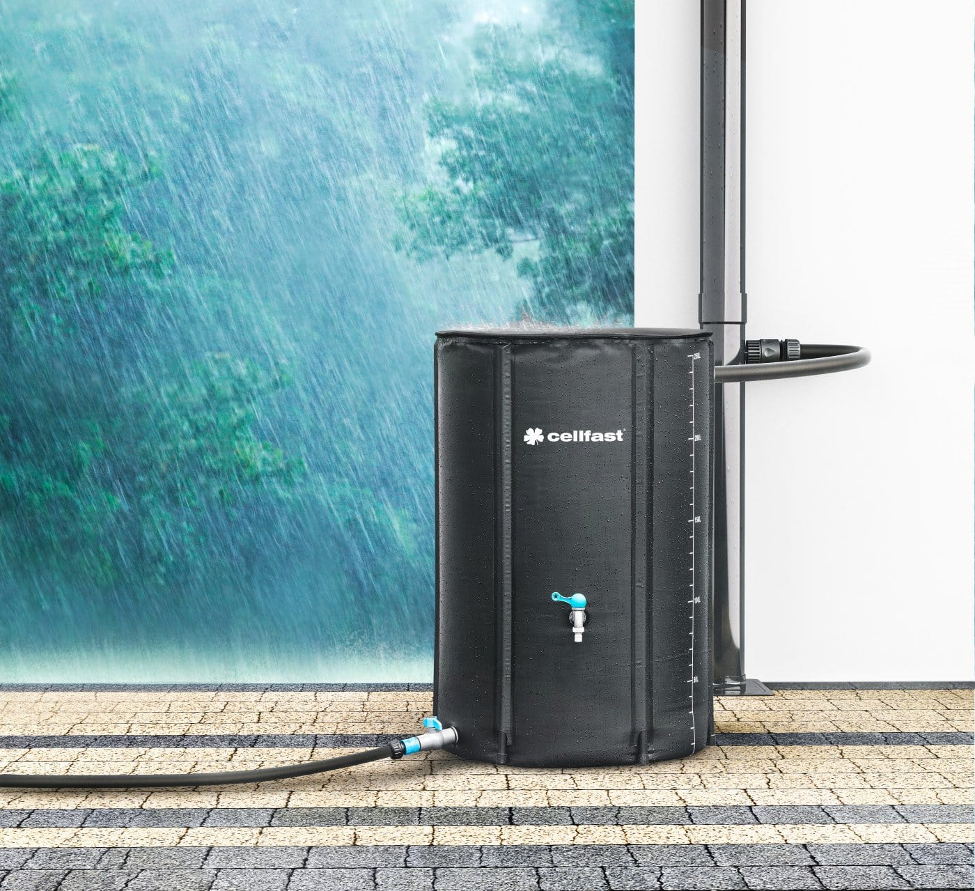 Cellfast Kerti kiegészítők 250L Összecsulható esővízgyűjtő