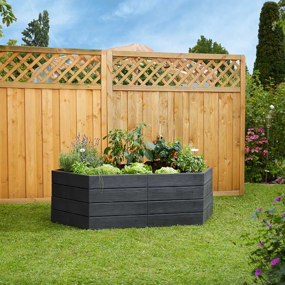 Garantia Növénytartók 55x25cm Ergo magaságyás bővítő elem