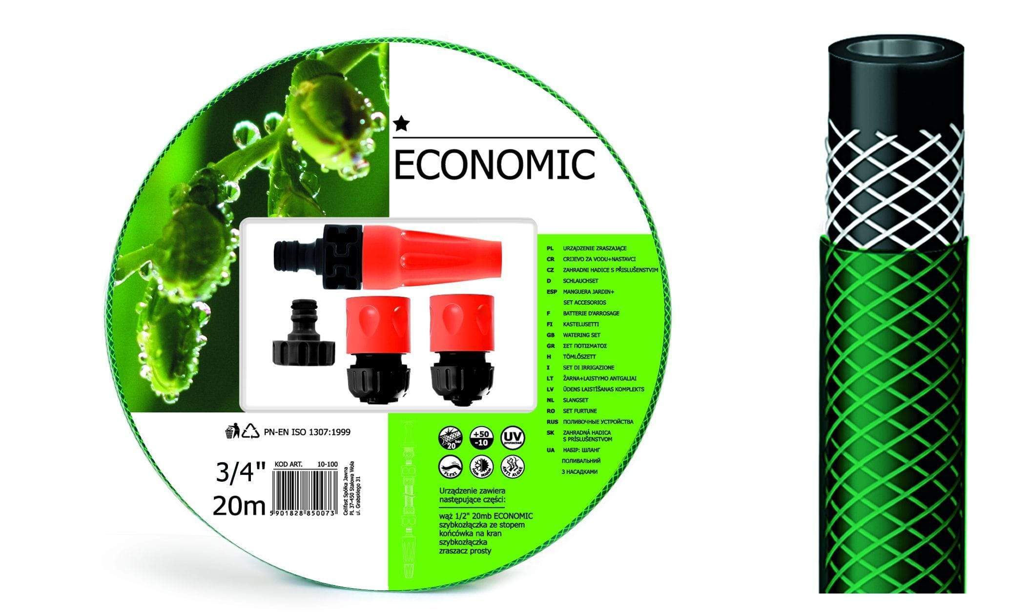 Gardino Ápolás_és_gondozás 3/4" 20 M TÖMLŐ SZETT ECO