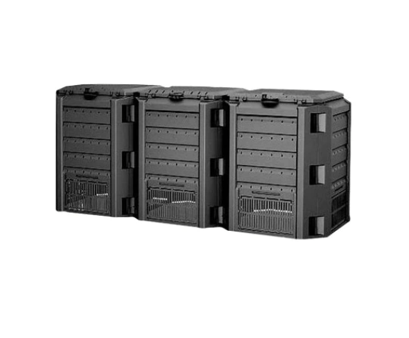 Gardino Kerti kiegészítők fekete / 1200 l Komposztáló Láda Modul 1200L