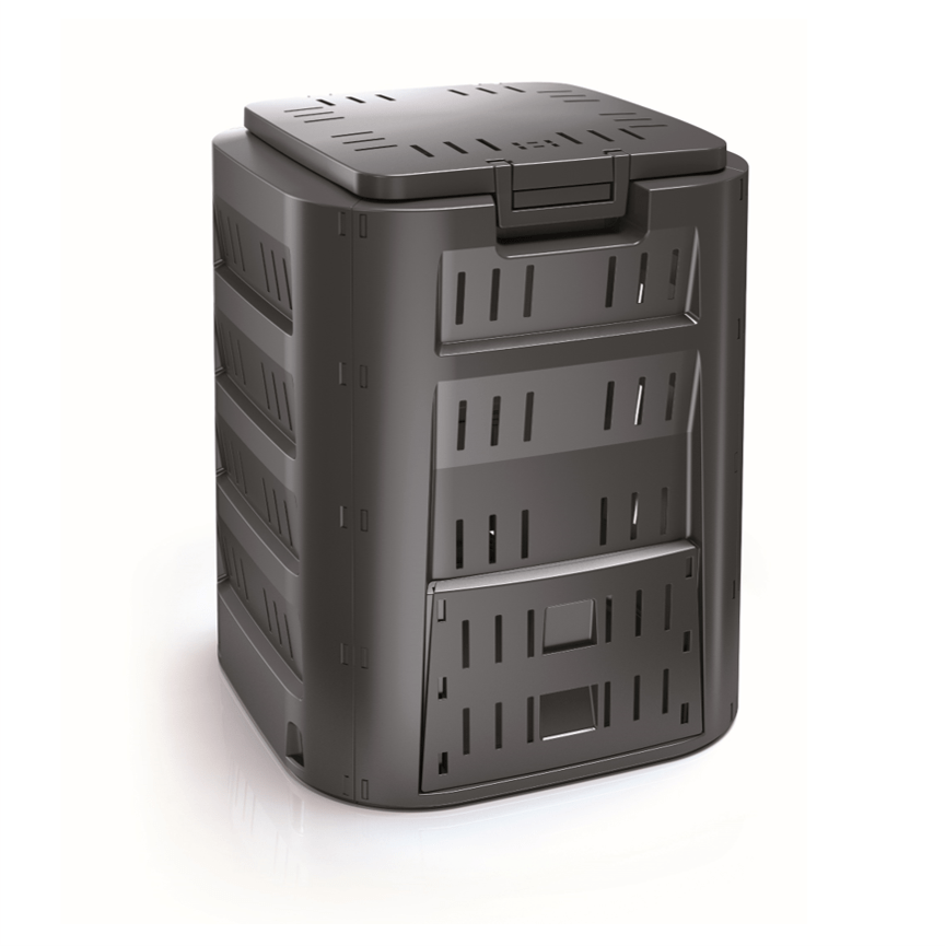 Gardino Kerti kiegészítők fekete / 320 l Komposztáló Láda Compogreen New 320L