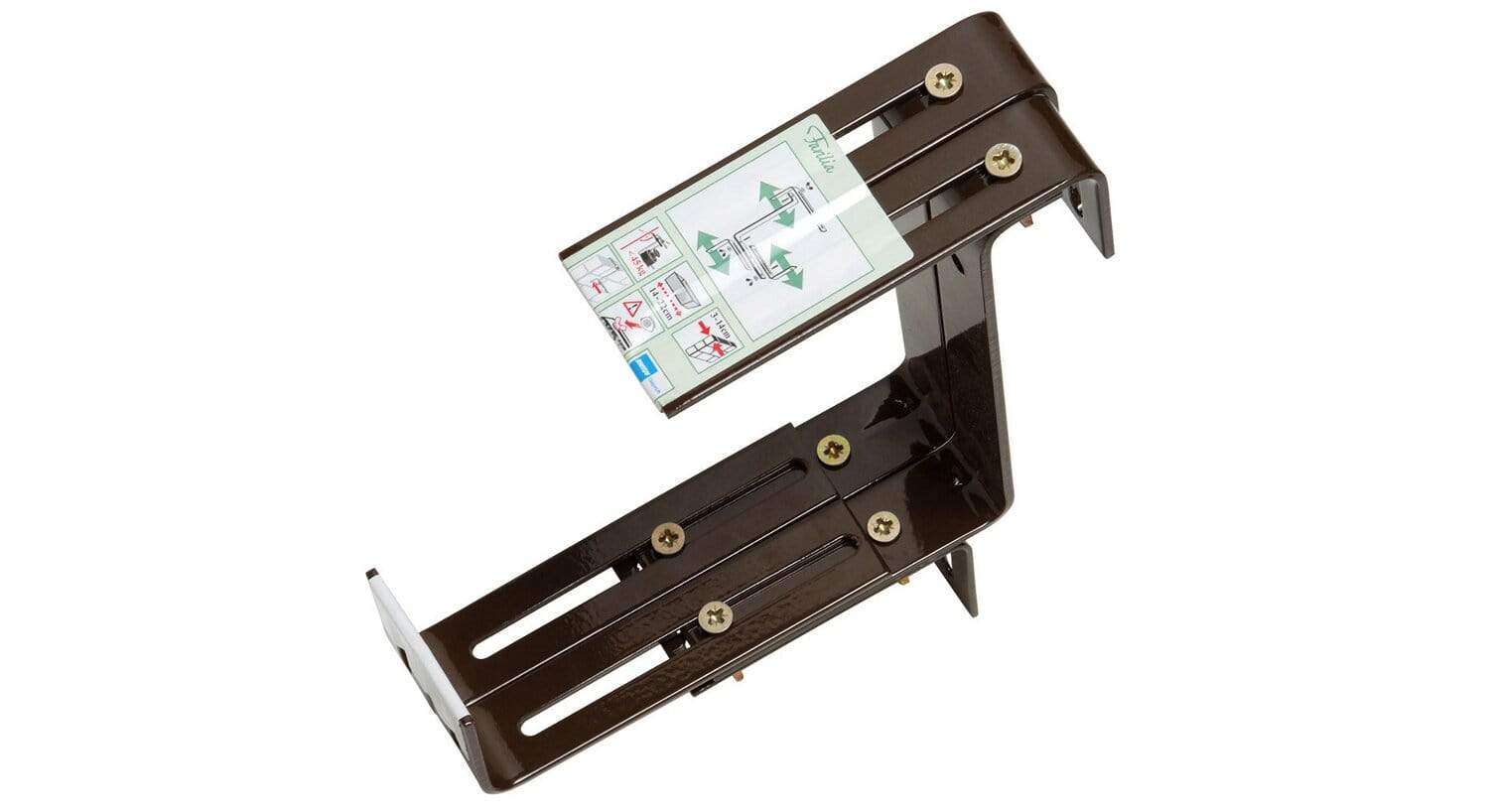 Gardino Növénytartók antracit Mamut Smart Fém Balkonládatartó (2db)