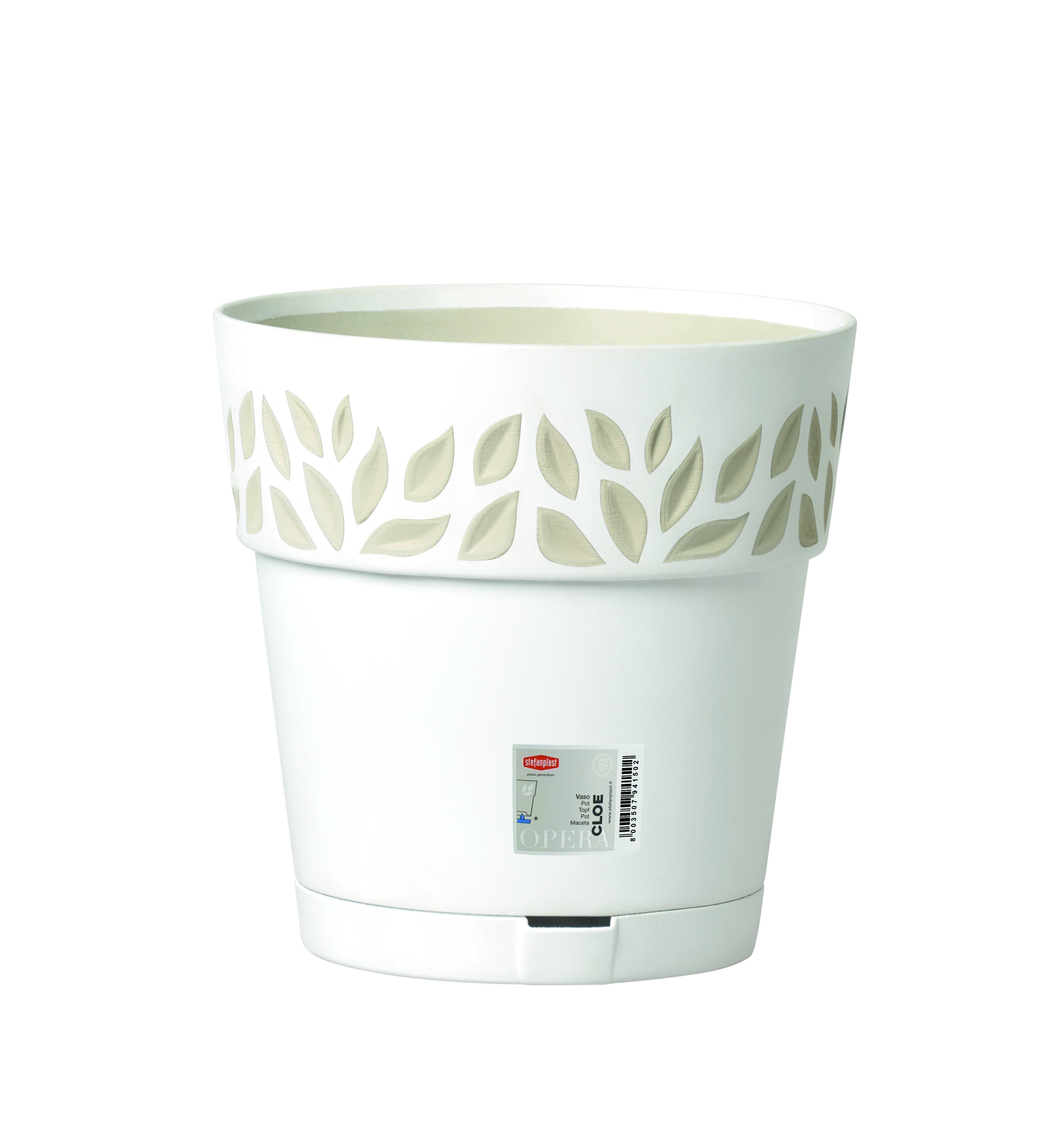 Gardino Növénytartók fehér / 15 cm Cloe Cserép