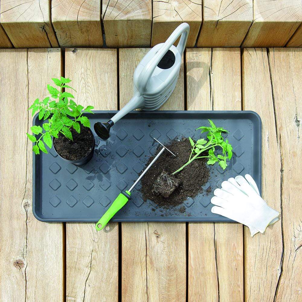 Gardino Növénytartók fekete / 72 cm Respana Ültető Tálca