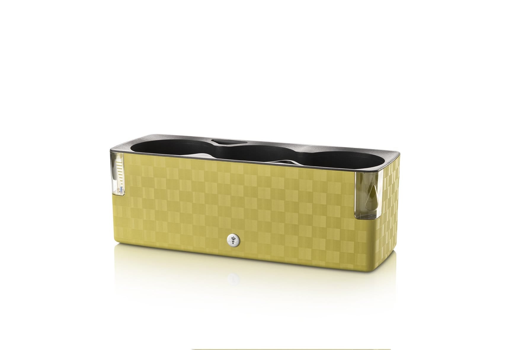 Gardino Növénytartók sárga Kaspó Cobble Trio Önöntözős Okos