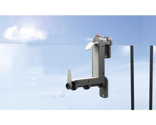 Gardino Növénytartók szürke Verso Fix Balkonládatartó (2db)