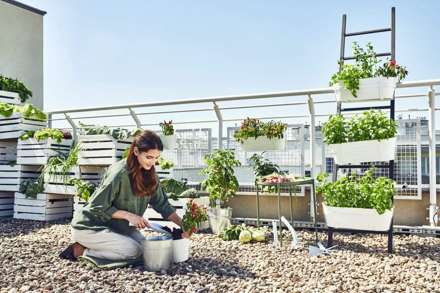 Gardino pasztel kék Kézi kapa