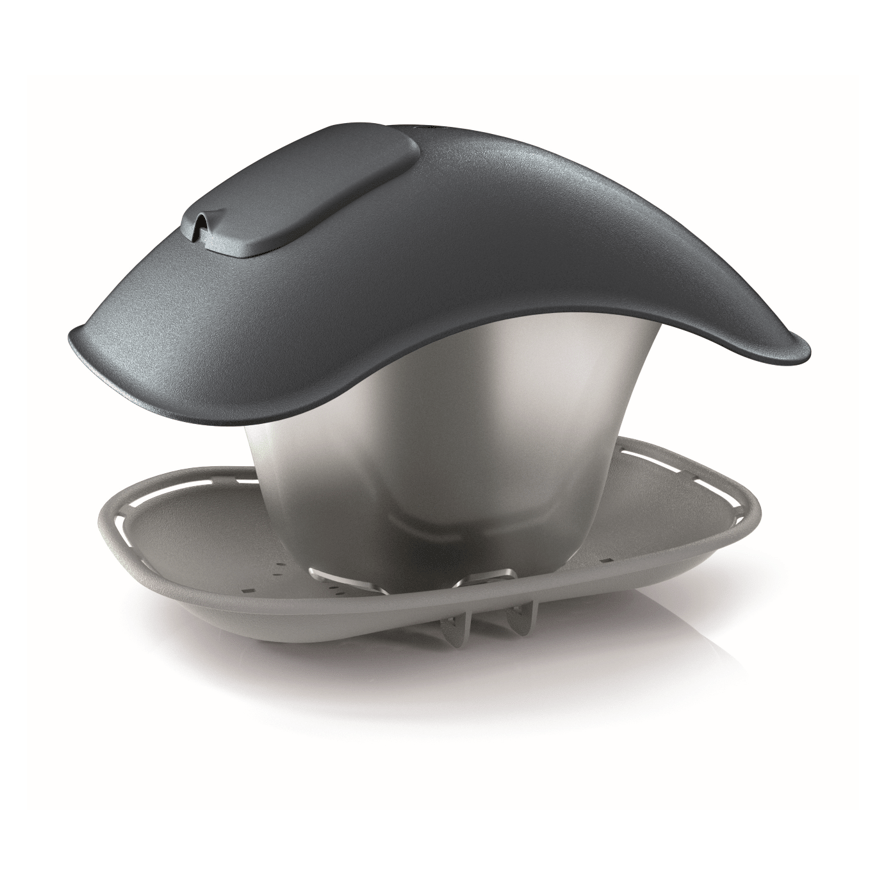 Gardino szürke Madáretető szögletes