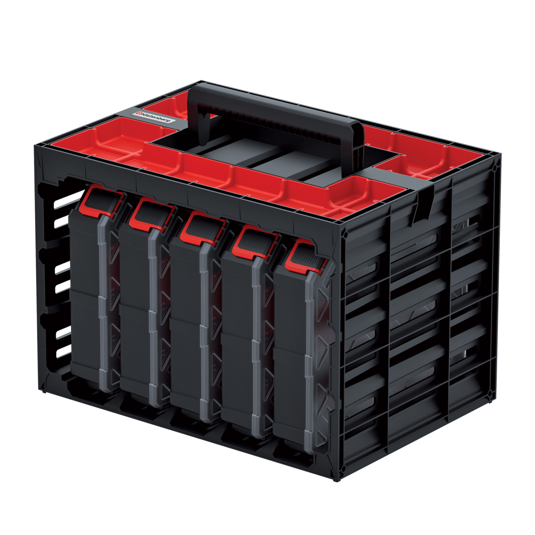 Gardino Tároló_eszközök fekete / 42 x 29 x 29 cm Többszintes Rendszerező Tager F