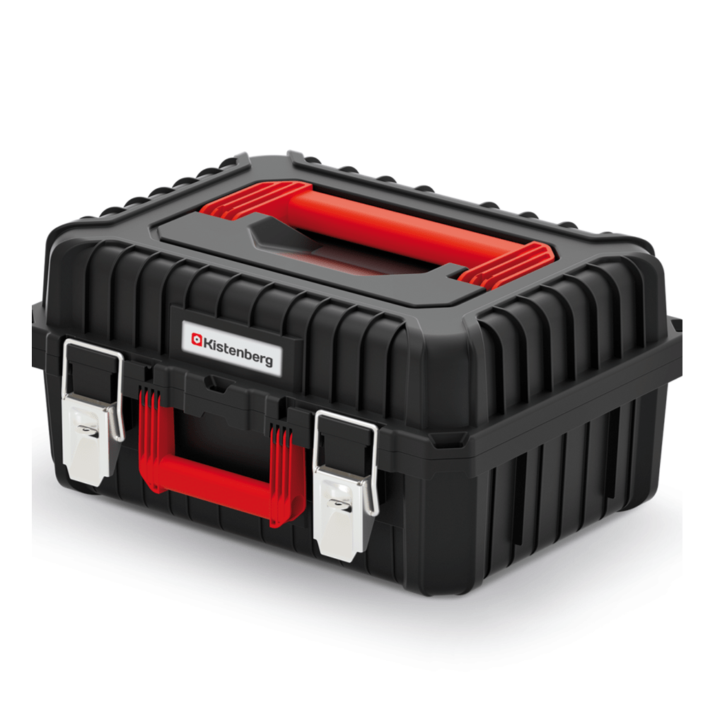 Gardino Tároló_eszközök fekete / 45 x 36 x 22 cm Szerszámosláda Heavy Közepes