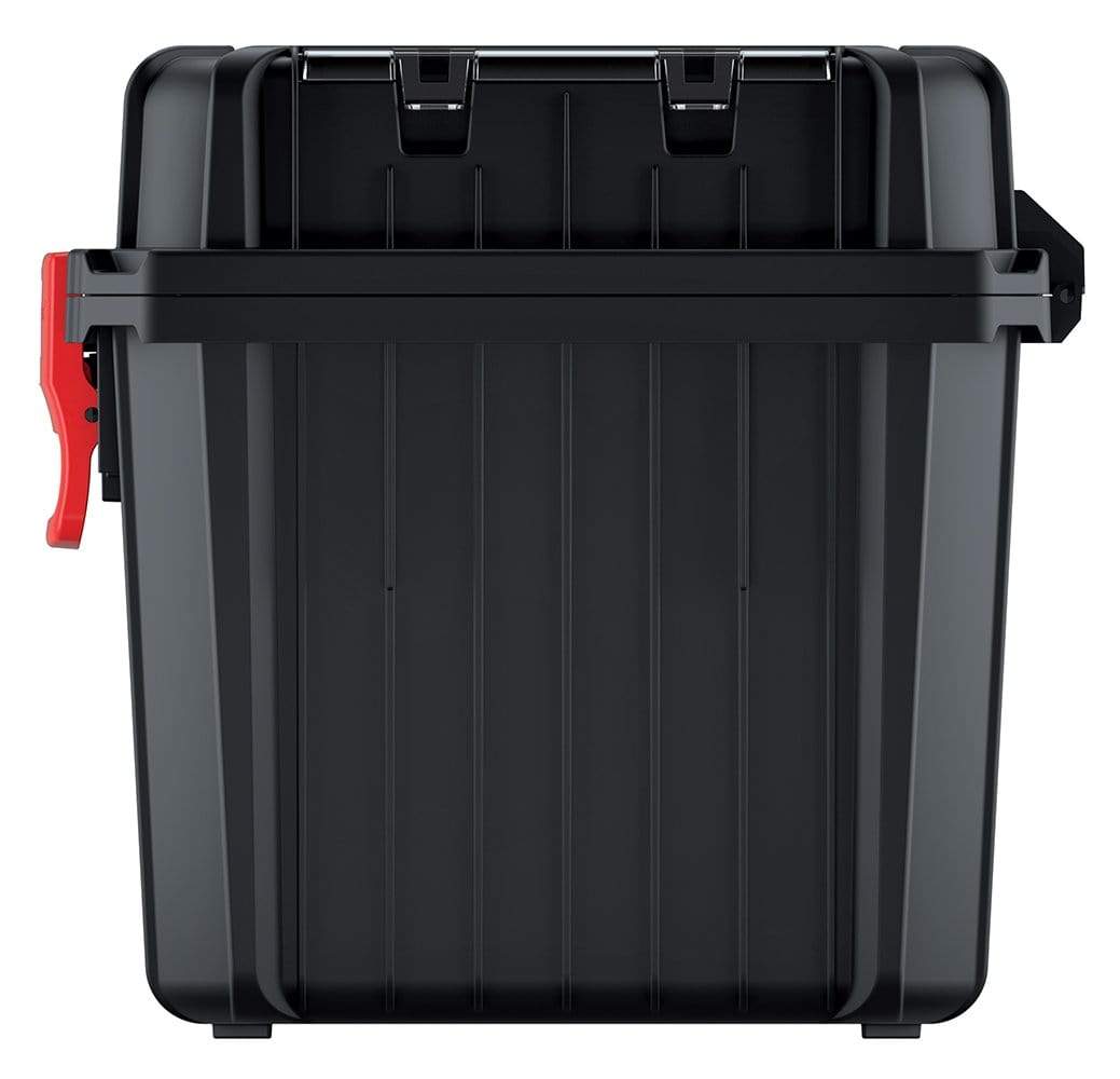 Gardino Tároló_eszközök fekete / 45 x 36 x 34 cm Heavy Szerszámosláda Műanyag Csattal