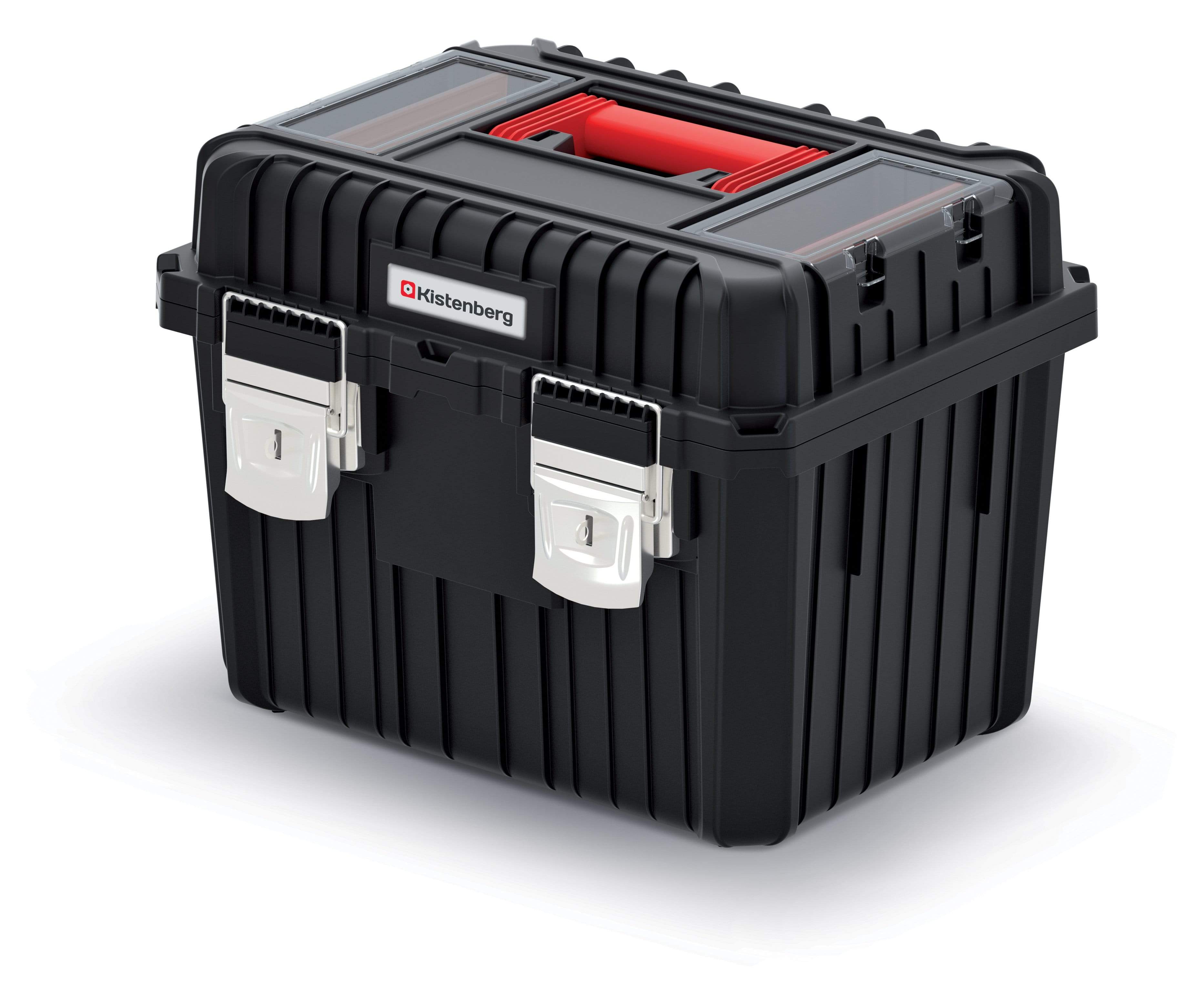 Gardino Tároló_eszközök fekete / 45 x 36 x 34 cm Szerszámosláda Heavy Nagy