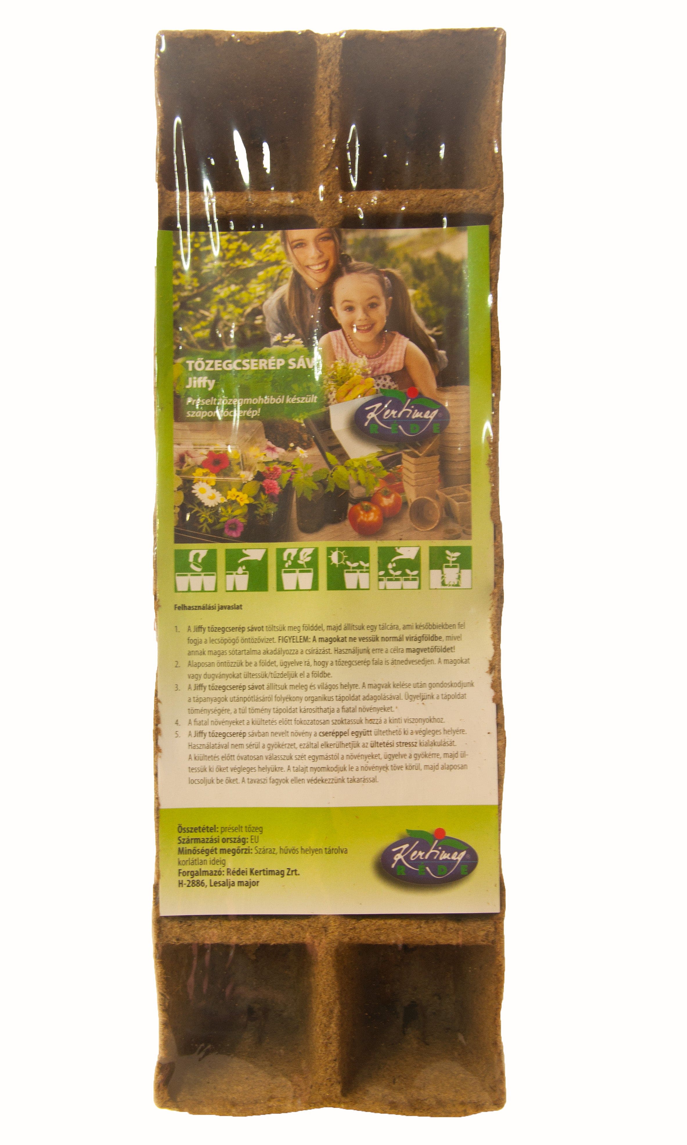 Gardino Tőzegcserép 4x12db