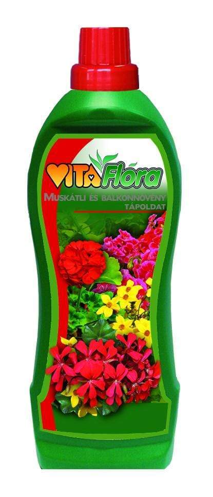 Gardinohu Ápolás_és_gondozás 1l Vitaflóra 6 Muskátli