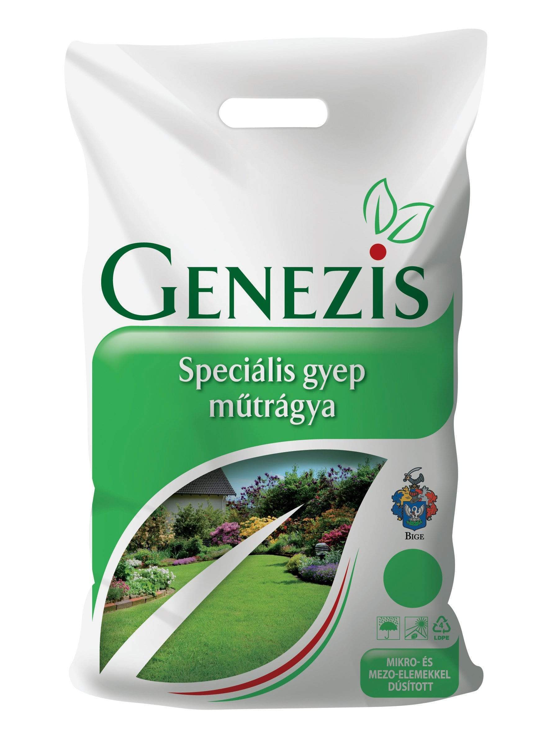 Gardinohu Ápolás_és_gondozás 5 kg Genezis gyeptrágya