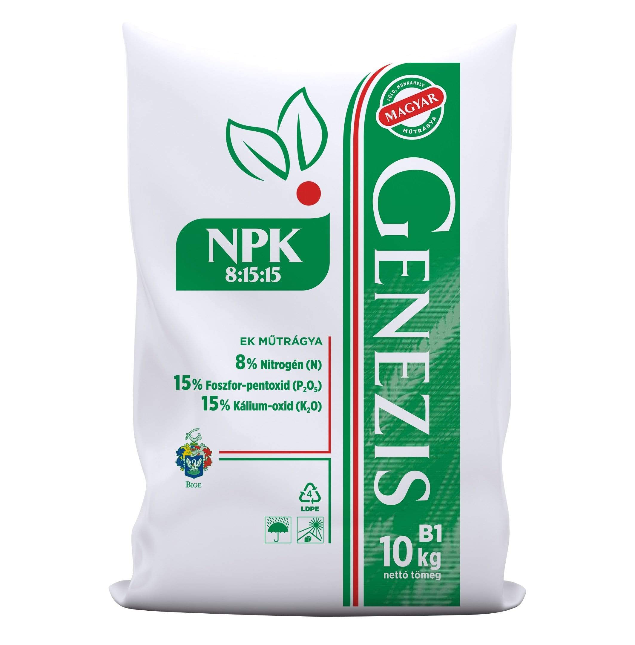 Gardinohu Ápolás_és_gondozás Műtrágya Genezis NPK 8-15-15