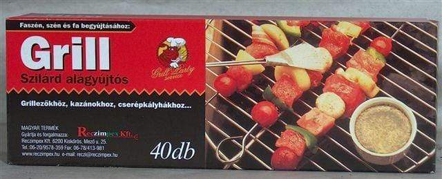 Gardinohu Grill 40 db Grill Szilárd Alágyújtós
