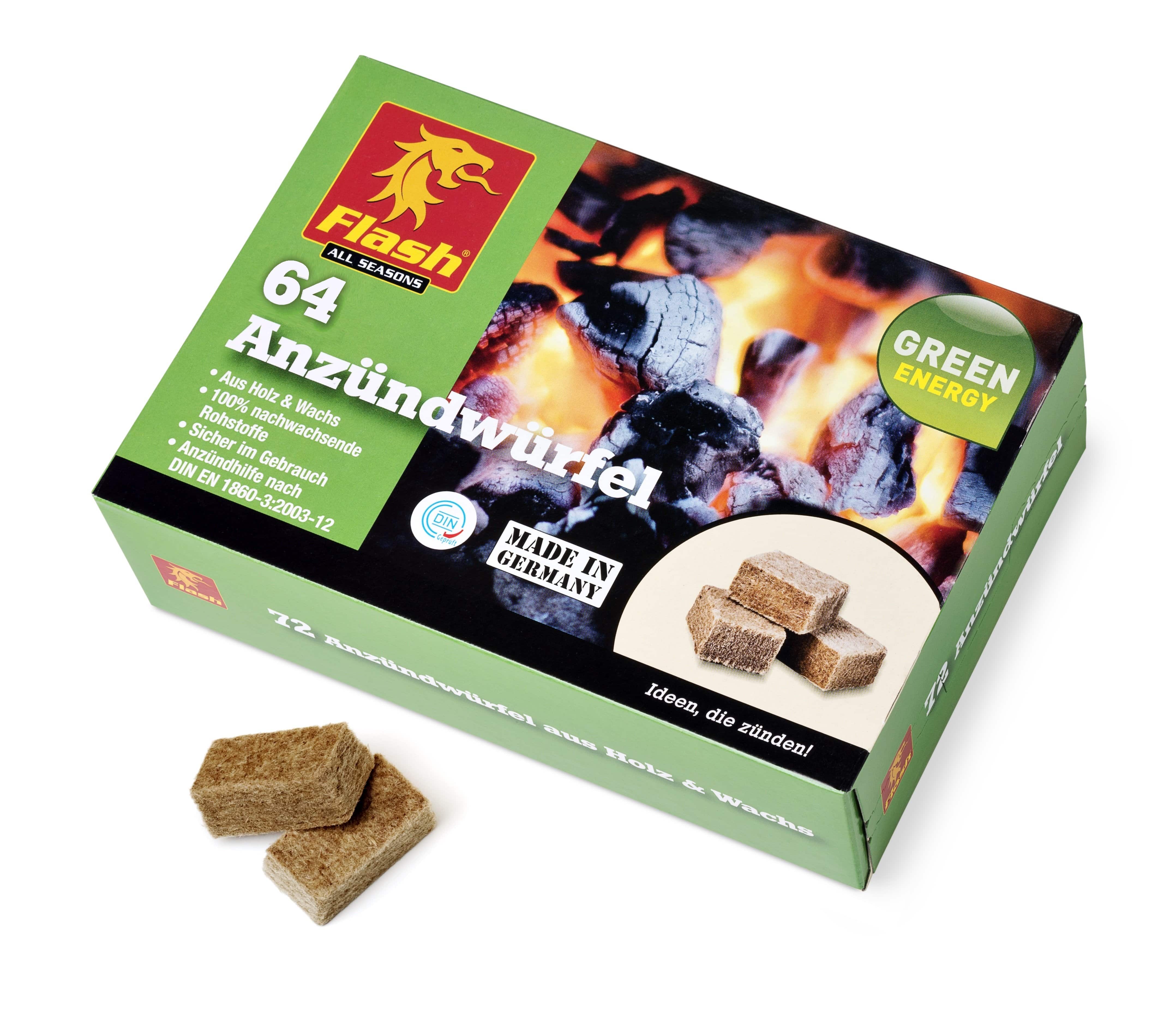 Gardinohu Grill 64 Begyújtó Kocka Fa-Viasz