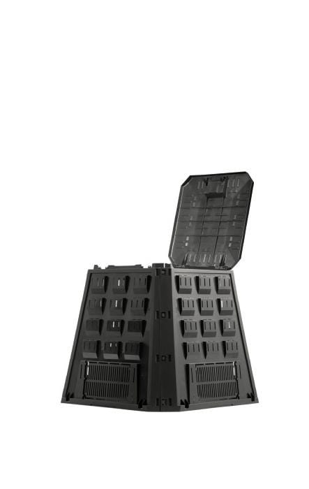 Gardinohu Kerti_kiegészítők 420 l / fekete Komposztáló Műanyag Láda 420 L