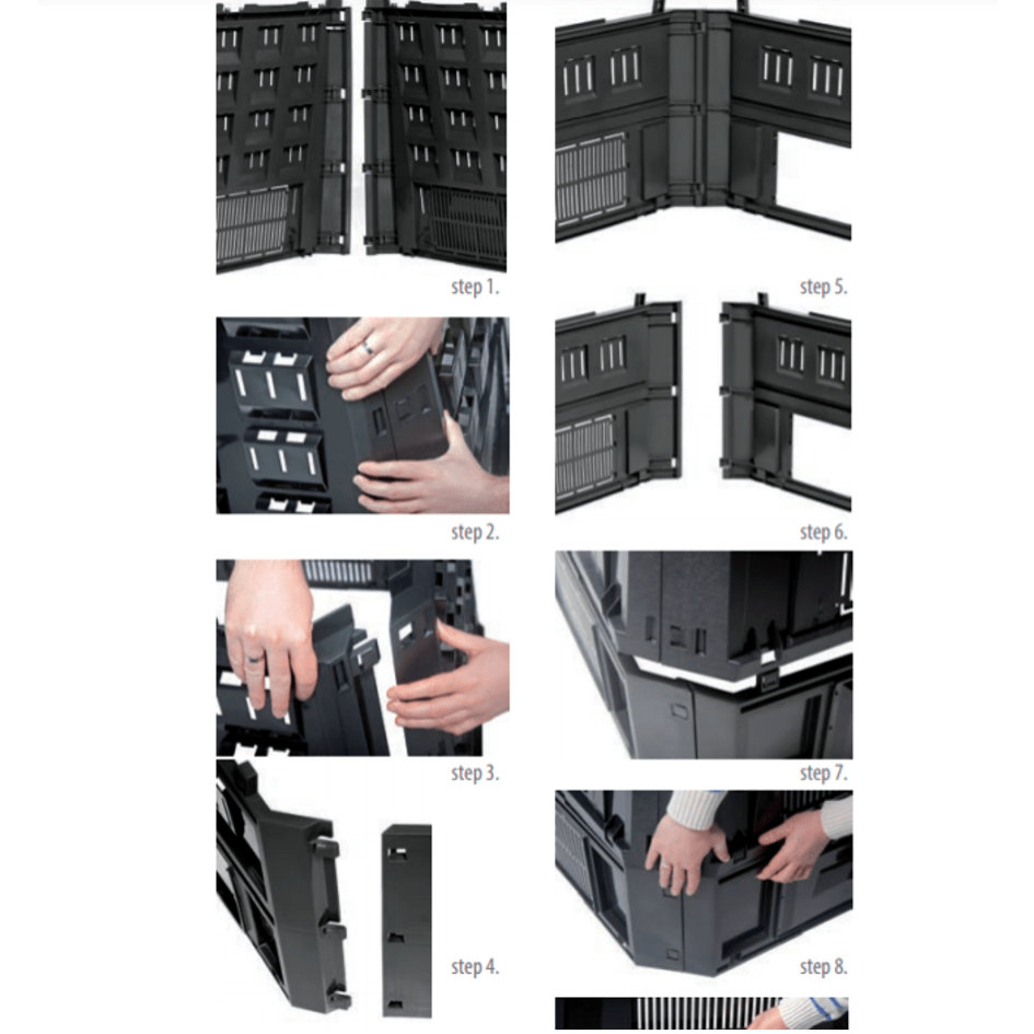 Gardinohu Kerti_kiegészítők Komposztáló Műanyag Láda 420L