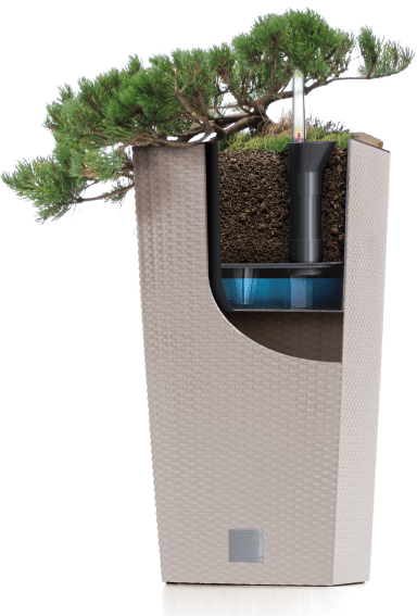 Gardinohu Növénytartók antracit / 40x40 cm Rato Önöntöző betét