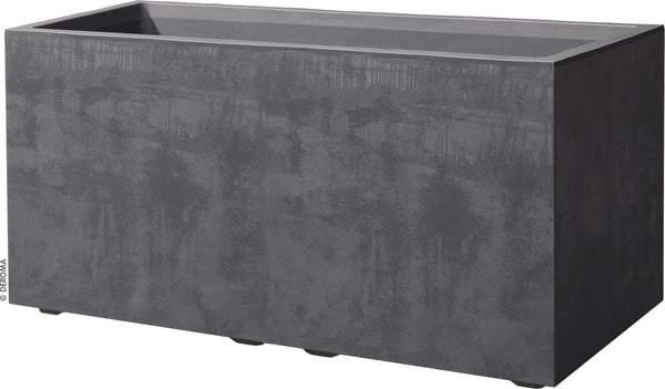 Gardinohu Növénytartók antracit / 79 cm Virágláda Millenium