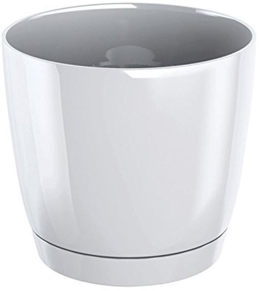Gardinohu Növénytartók fehér / 14 cm Cserép Coubi Alátéttel