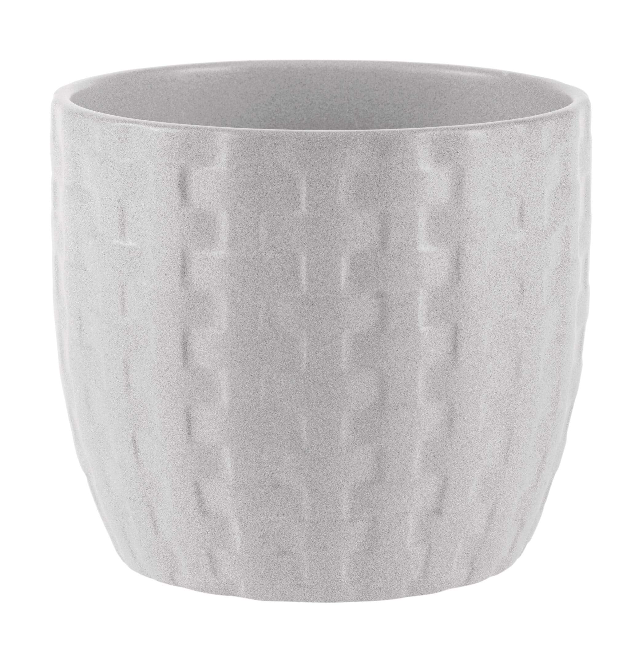 Gardinohu Növénytartók fehér / 14 cm Kaspó Kiruna