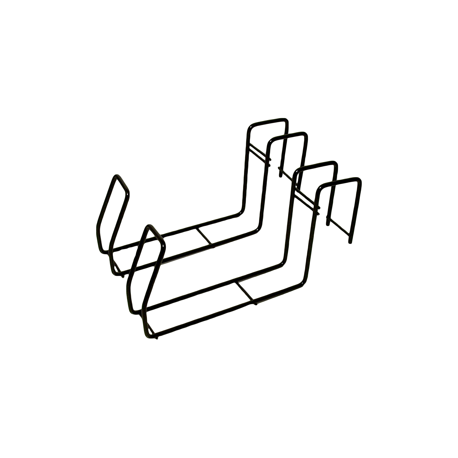 Gardinohu Növénytartók fekete / 10x10x5 cm Balkonládatartó Univerzál