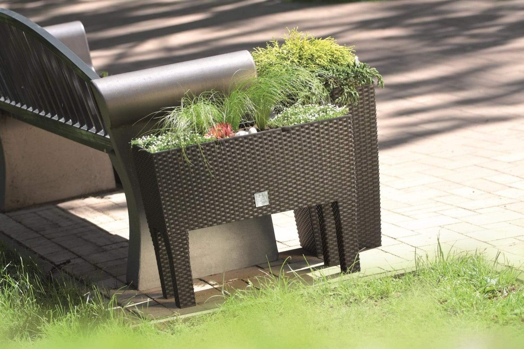 Gardinohu Növénytartók Magaságyás Rato Rattan