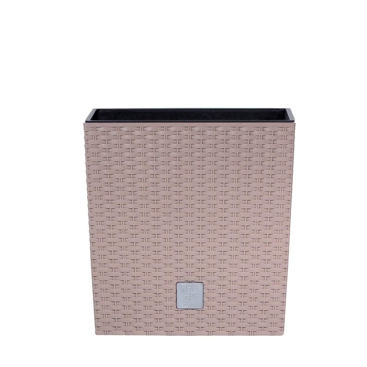 Gardinohu Növénytartók moka / 17x17 Kaspó Rato Low Rattan Betéttel