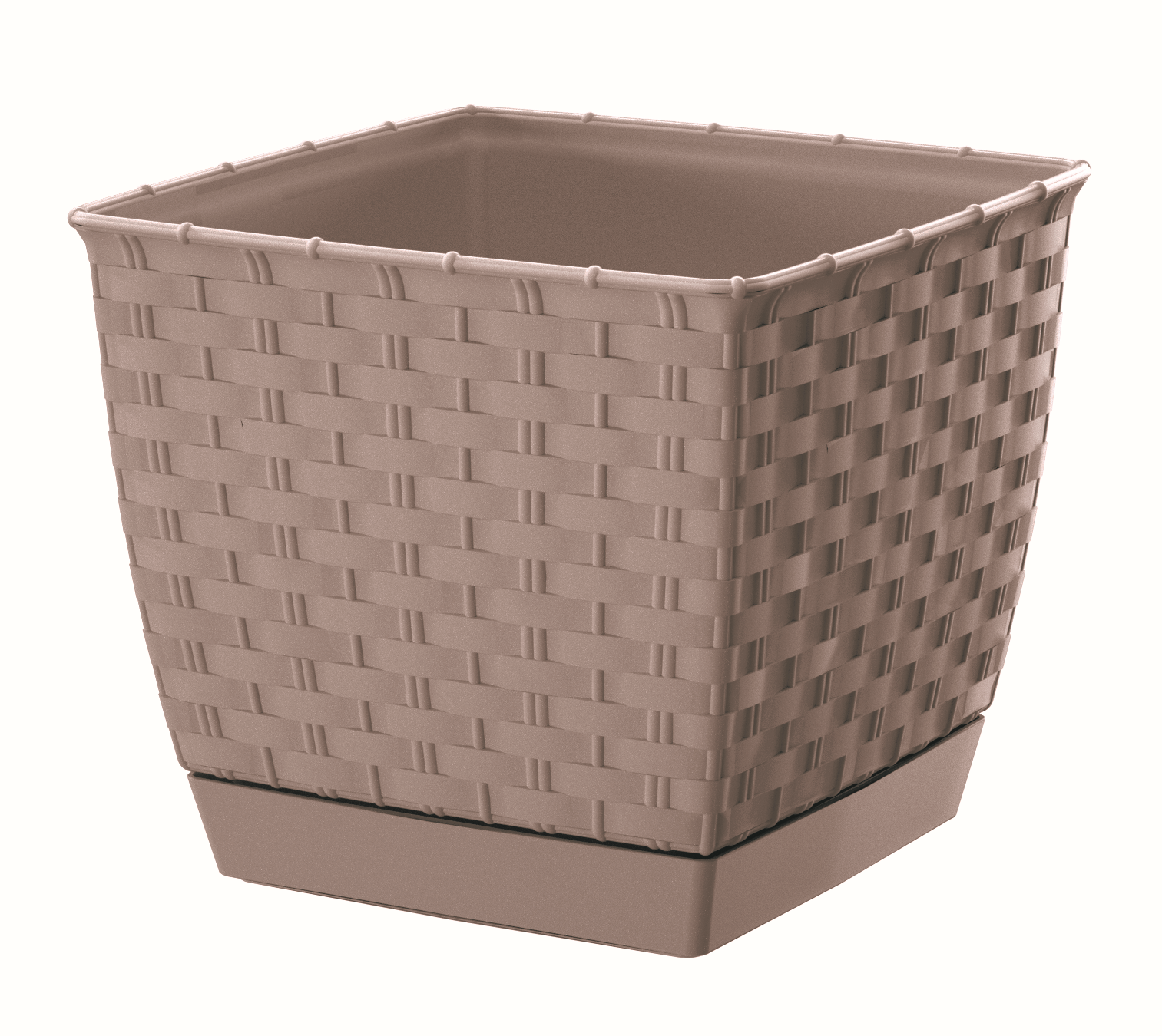 Gardinohu Növénytartók Ratolla Rattan Négyszög Kaspó