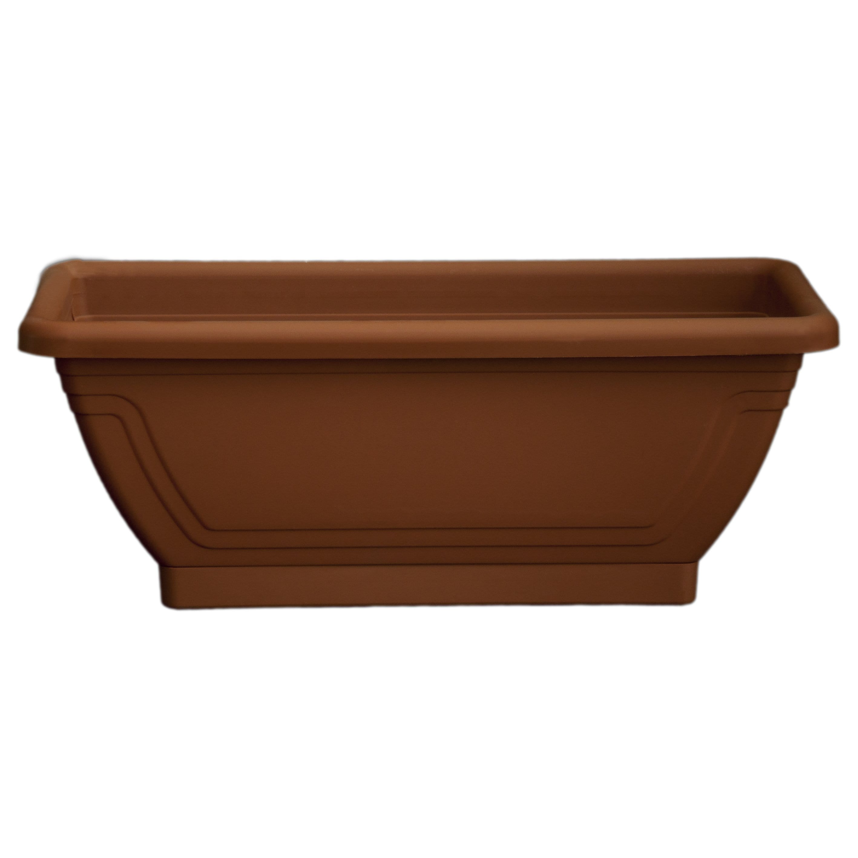 Gardinohu Növénytartók terra / 40 cm Balkonláda+Alj