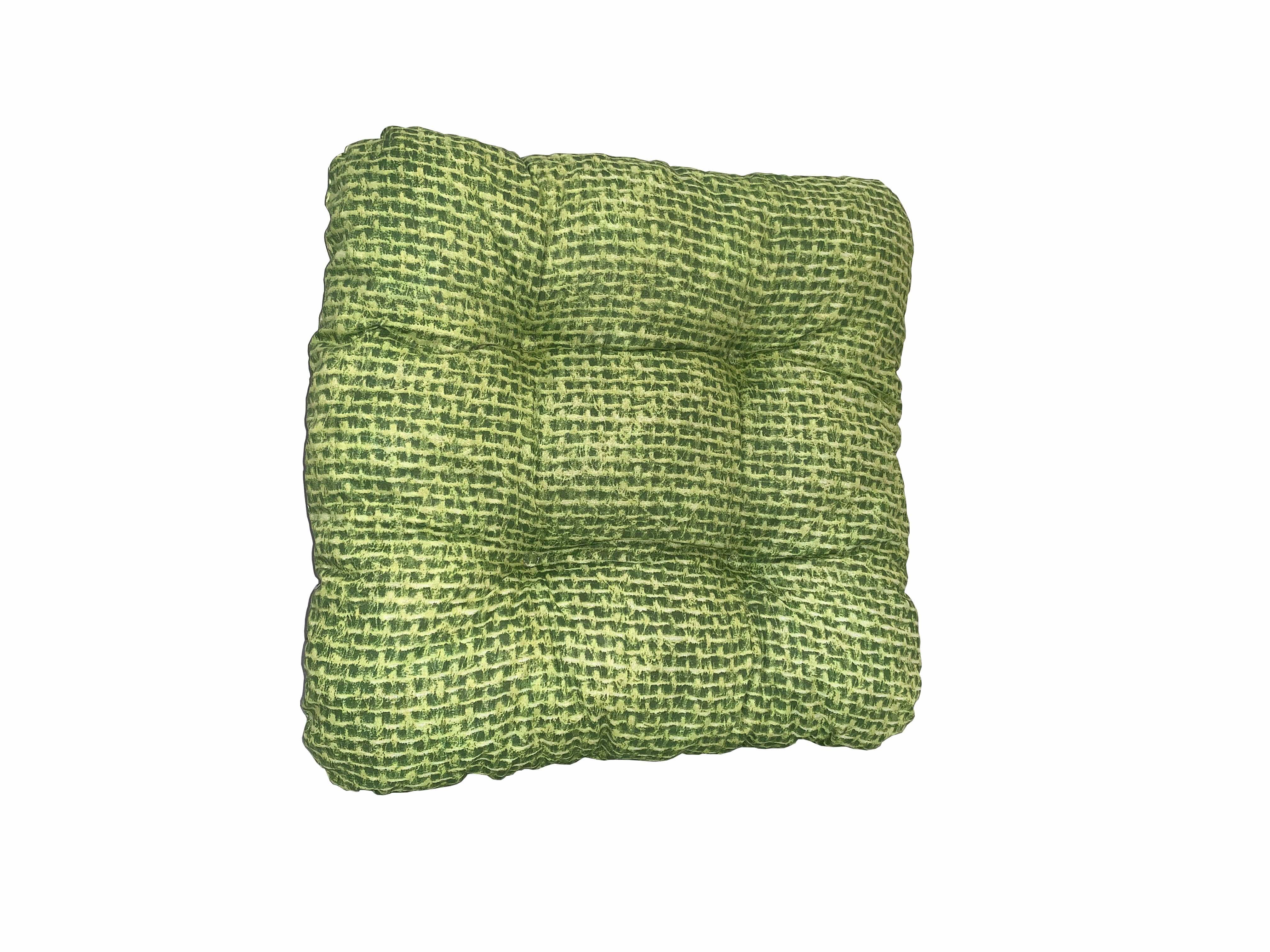 Gardinohu Otthon_és_konyha zöld / 38 cm x 38 cm Ülőpárna Puffy