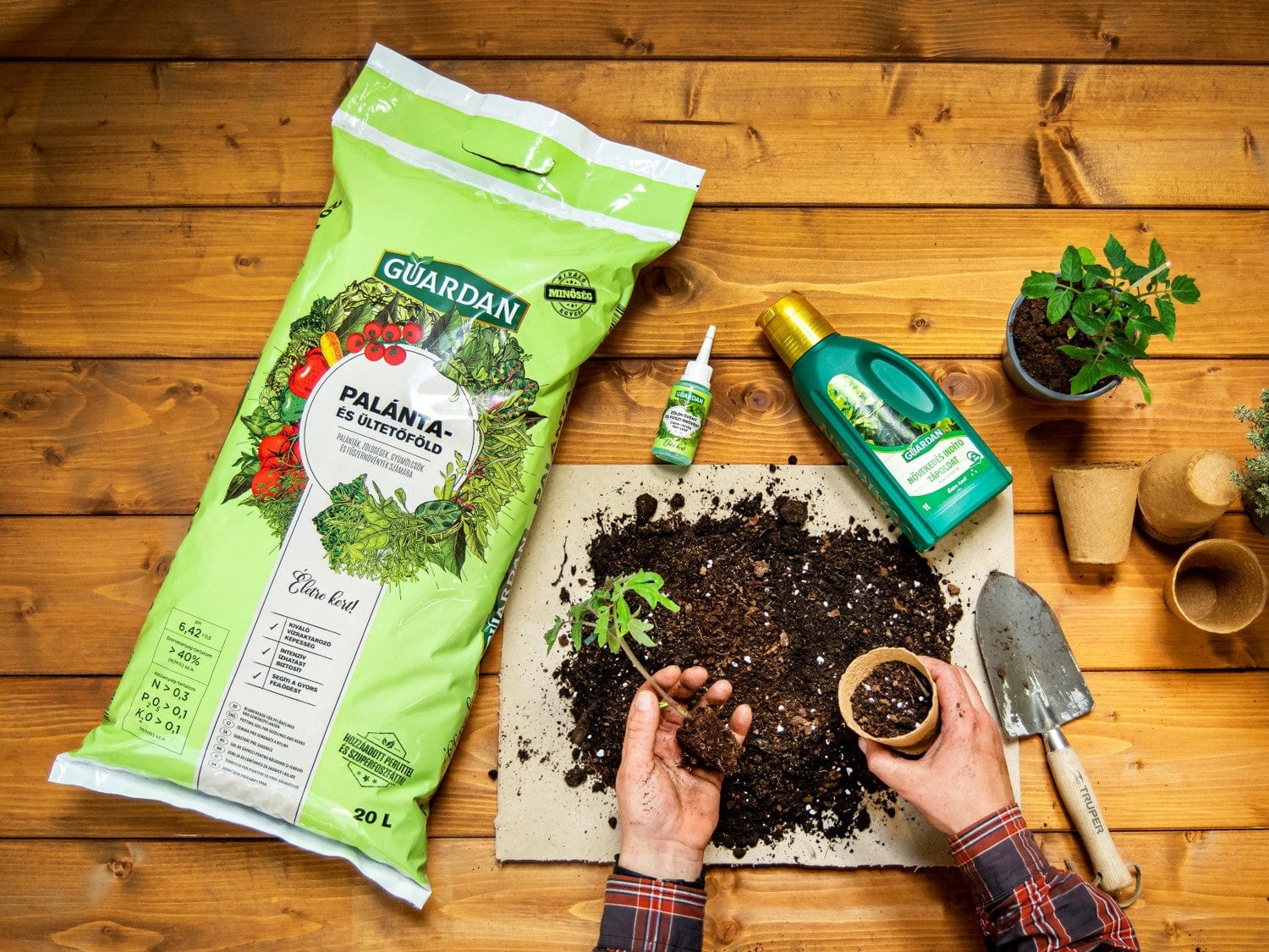 Guardan Ápolás_és_gondozás Guardan Palánta-és ültetőföld